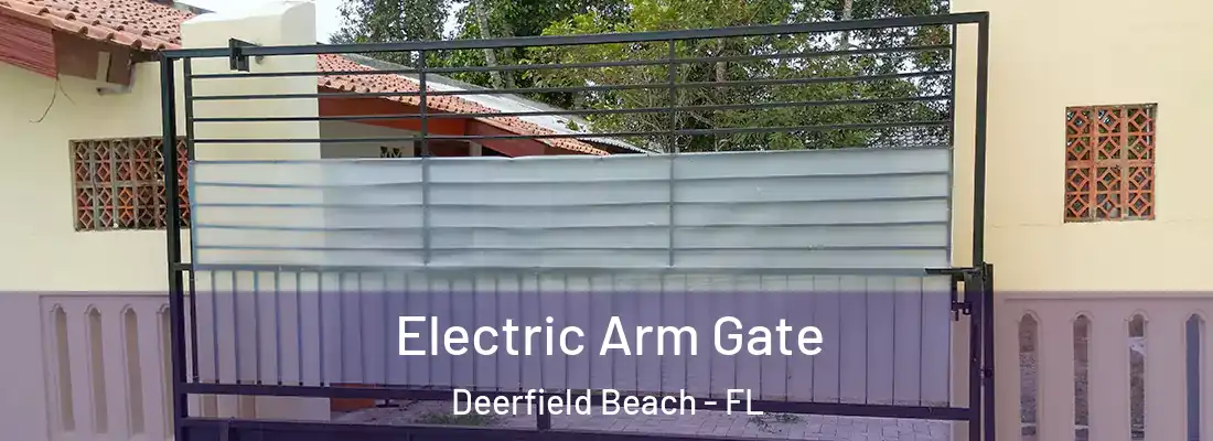Electric Arm Gate Deerfield Beach - FL